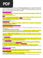 Administração Direta e Indireta