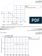 Gráficos Para Lei Dos Gases