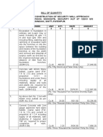 Bill of Quantity-Binadki Fatehpur