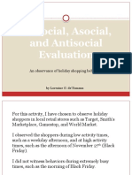 LGD Prosocial Asocial Antisocial Behaviors