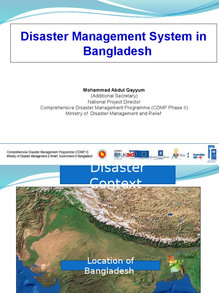 16.07 DM System in Bangladesh | PDF | Emergency Management | Bangladesh