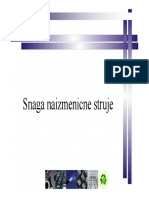 Snaga Naizmenicne Struje