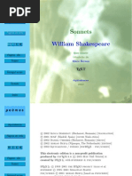 Shakespeare, William - Sase sonete