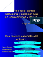 Desarrollo Rural y Extension Rural