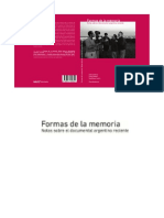 Formas de La Memoria. Notas Sobre El Doc