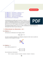 Cours - Déterminants