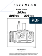 Hasselblad 203-205 Manual Repair