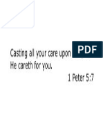 1 Peter 5.7