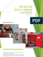 Projeto de prevenção e combate a incêndio