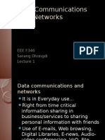 Data Communications and Networks: EEE F346 Sarang Dhongdi