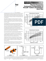 Thermal Expansion/ Contraction Compensation of Pressfit Carbon and Stainless Steel Pipe
