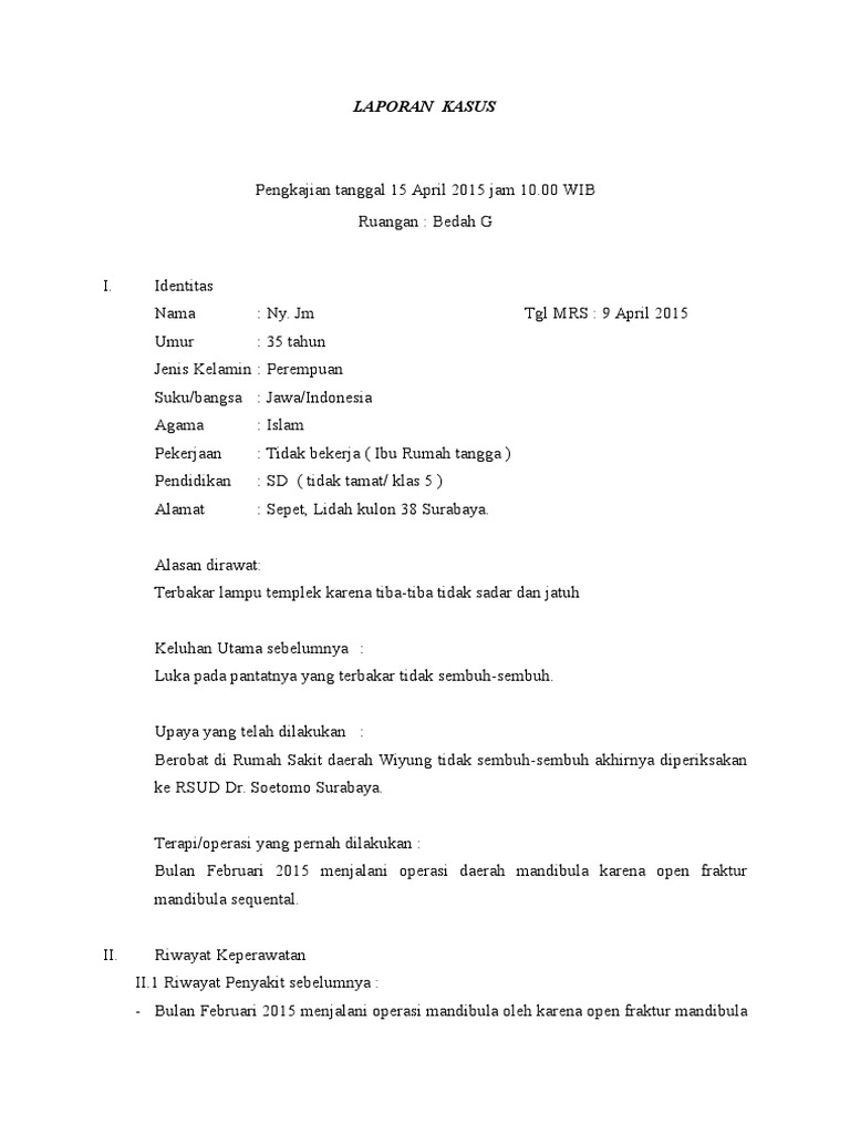 Askep Kasus Luka Bakar