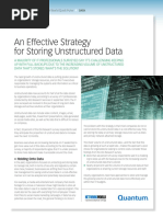 An Effective Strategy for Storing Unstructured Data