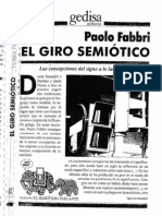 El Giro Semiótico (PDF Completo) - Paolo Fabbri