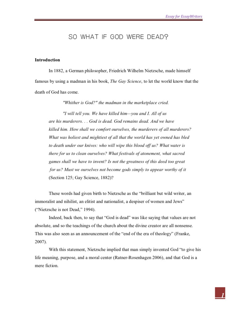 Genealogy of morals first essay image