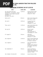 Download 2016 Tentative Pulling Schedule by CNY Garden Tractor Pullers SN300581594 doc pdf