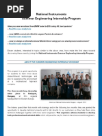 National Instruments Eastern Europe Summer Engineering Internship