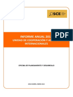 Informe Anual 2013 -Ucai