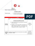 E1 Unit 4 - ONLINE SESSION 1