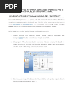 Download Membuat Opening Hitungan Mundur 321 Powerpoint by Reza Sudrajat SN300602381 doc pdf