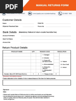 Download Manual Return Form lazada  by Daniel Chan SN300609723 doc pdf