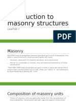 Introduction To Masonry Structures