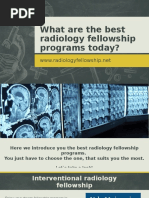 Download What Are the Best Radiology Fellowship Programs Today by Radiology Fellowship Programs SN300621810 doc pdf