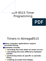 AVR 8515 Timer Programming