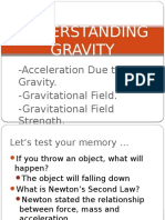 Understanding Gravity - PHYSICS FORM 4 