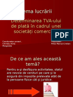 Atestat-Determinarea Tva Ului de Plata A Unei Societati Comerciale