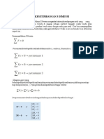 Kesetimbangan 3 Dimensi