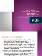 Kajian Drama Indonesia-ppt 1- Unsur&Struktur Karya