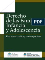 Derecho de las Familias, Infancia y Adolescencia