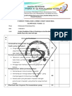 Format Penilaian Esai Nasional