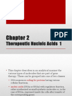 Therapeutic Nucleic Acids