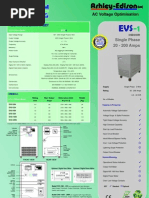 VOLTSTREAM - Single Phase Indoor AC Voltage Optimisers - 20 to 200 Amps