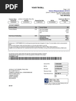 Unifi Bill Pdf Invoice Debit Card