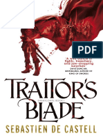 Traitor's Blade by Sebastien de Castel
