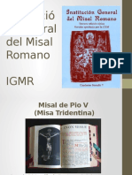 Institución General Del Misal Romano