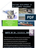 infrastructure & economic develpment of a country