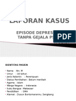 LAPORAN KASUS Depresi