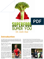 SuperFood SuperYou by Dr. Josh Axe - Advanced Nutrition For Weight Loss Detoxing Anti-Aging