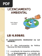 LICENCIAMENTO AMBIENTAL
