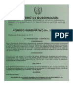 Acuero Gubernativo 289-2013
