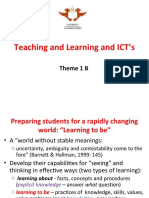 Theme 3 Teaching and Learning 1B