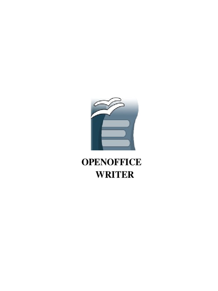 Guía de Uso de OpenOffice Writer | PDF | Point and Click | Ventana ...