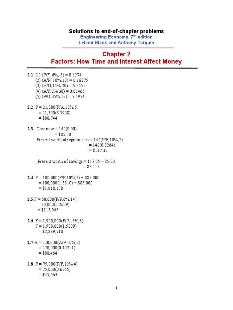 ENGINEERING ECONOMY 17TH EDITION SOLUTION MANUAL PDF FREE DOWNLOAD visual data 6