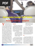 Passenger Safety Briefing 