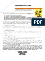 Prevencion de Resbalones, Tropiezos y Caidas en El Trabajo