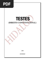 Testes Comentados de Direito Constitucional
